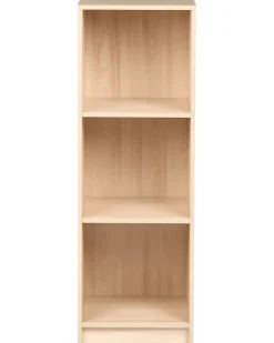Libreria a 3 ripiani ZEHNA 117 cm Marrone chiaro