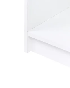 Libreria a 5 ripiani ZEHNA 197 cm Bianco