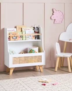 Libreria a 2 ripieni JACKIT 72 cm Bianco