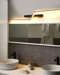 Luce LED per quadri e specchi NOCEDA Metallo Nero