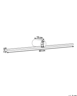 Luce LED per quadri e specchi GABAS Metallo Nero