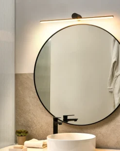 Luce LED per quadri e specchi GABAS Metallo Nero