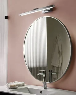 Luce LED per quadri e specchi ARROS Metallo Argento
