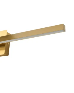 Luce LED per quadri e specchi MARIZ Metallo Oro