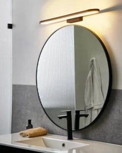 Luce LED per quadri e specchi MIDOU Metallo Nero