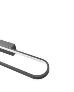 Luce LED per quadri e specchi MIDOU Metallo Nero