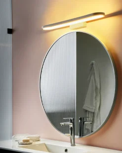 Luce LED per quadri e specchi MIDOU Metallo Bianco