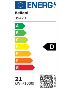 Luce LED per quadri e specchi MIDOU Metallo Bianco
