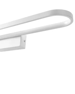 Luce LED per quadri e specchi MIDOU Metallo Bianco
