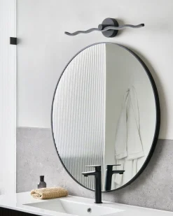 Luce LED per quadri e specchi AILETTE Metallo Nero