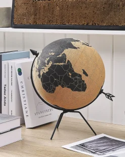 Mappamondo BATTUTA Marrone 35 cm
