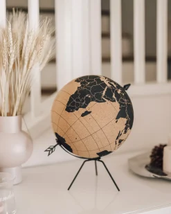 Mappamondo BATTUTA Marrone 35 cm