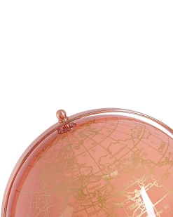 Mappamondo CABOT Rosa 28 cm