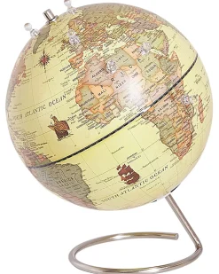 Mappamondo CARTIER Giallo 29 cm