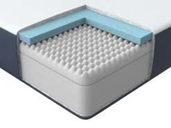 Materasso in Memory Foam Gel ALLURE Durezza media H2/3 160 x 200 cm