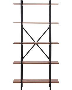 Mobile con 5 ripiani DARBY 180 cm Marrone scuro