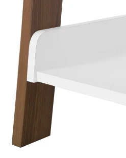 Mobile con 5 ripiani MOBILE DUO 166 cm Marrone/Bianco