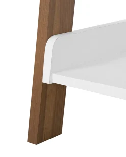 Mobile con 5 ripiani MOBILE TRIO 164 cm Marrone/Bianco