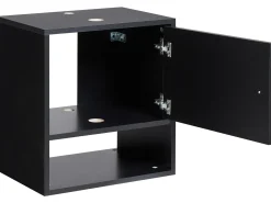 Mobile lavabo a parete LIMERIA 45 cm Nero