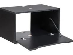Mobile lavabo a parete PETROLINA 60 cm Nero