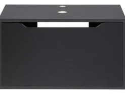 Mobile lavabo a parete PETROLINA 60 cm Nero