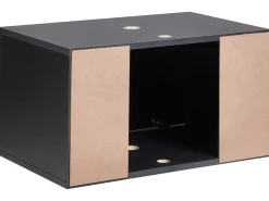 Mobile lavabo a parete PETROLINA 60 cm Nero