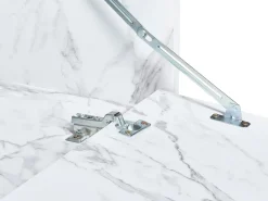 Mobile lavabo a parete PETROLINA 60 cm Marmo bianco