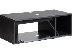 Mobile lavabo a parete RUPANCO 80 cm Nero