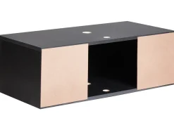 Mobile lavabo a parete RUPANCO 80 cm Nero