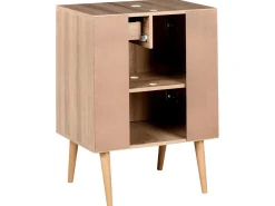 Mobile lavabo CANOAS 60 cm Marrone chiaro