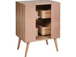 Mobile lavabo CARIACICA 60 cm Marrone chiaro