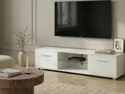 Mobile TV con LED BANFF Bianco
