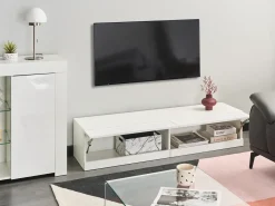 Mobile TV con LED EDMONTON Bianco
