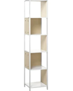 Mobile con 5 ripiani BOGOTA 165 cm Bianco