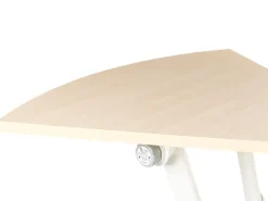 Modulo scrivania angolare pieghevole BENDI Marrone chiaro 90 cm 64 cm