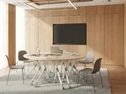 Modulo scrivania angolare pieghevole BENDI Marrone chiaro 90 cm 64 cm