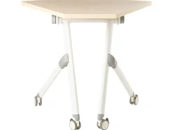 Modulo scrivania angolare pieghevole BENDI Marrone chiaro 90 cm 64 cm