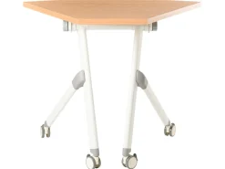 Modulo scrivania angolare pieghevole BENDI Marrone 90 cm 64 cm