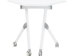 Modulo scrivania angolare pieghevole BENDI Bianco 90 cm 64 cm