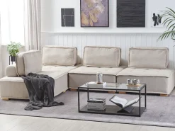 Modulo Poltrona TIBRO Tessuto Beige chiaro