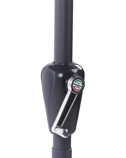 Ombrellone da esterno 255 cm BAIA Rosso scuro