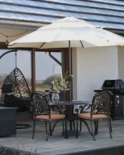 Ombrellone da esterno 285 cm BIBIONE Beige chiaro