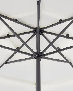 Ombrellone da esterno 285 cm BIBIONE Beige chiaro