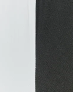 Ombrellone da esterno 245 cm MINOA Nero/Bianco