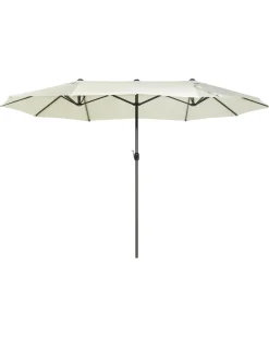 Ombrellone da giardino 460 cm SIBILLA Beige