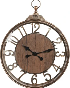 Orologio da parete ALCOBA 40 cm Marrone