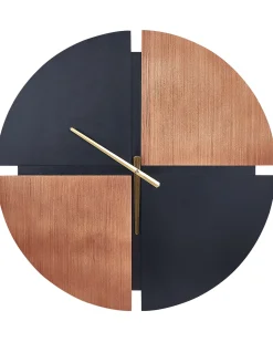 Orologio da parete ARAMON 60 cm Marrone/Nero
