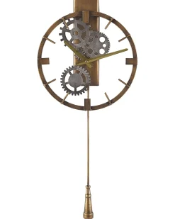Orologio da parete MARCOTE 30 cm Metallo Oro