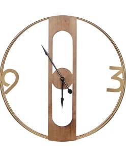 Orologio da parete MULHOUSE 50 cm Marrone