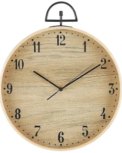 Orologio da parete OPFIKON 40 cm Marrone chiaro